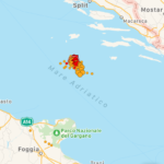Terremoto nell’Adriatico, oltre 100 scosse in tre giorni: per l’INGV, potrebbe durare mesi o attivarsi una faglia vicina