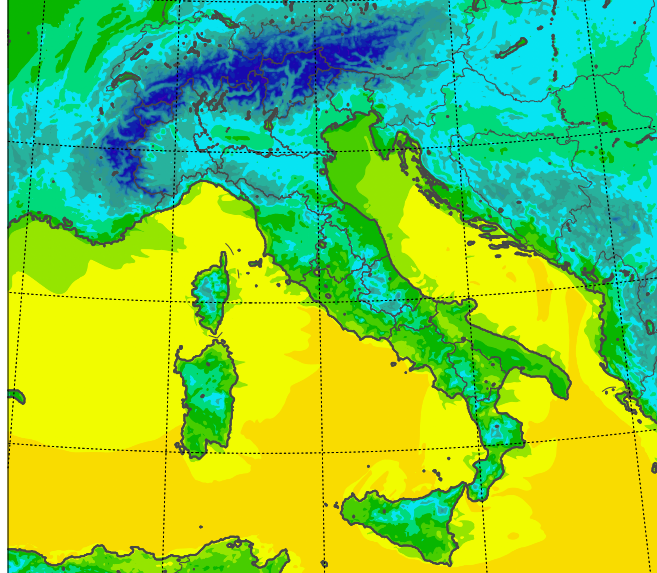 Temperatura Piu Alta In Italia Oggi