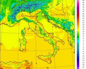 temperature massime oggi italia