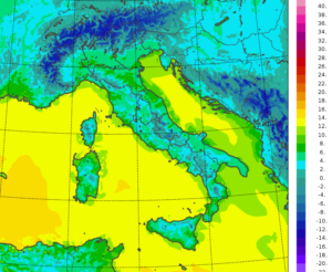 temperature minime oggi