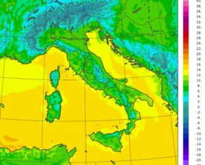 temperature minime oggi