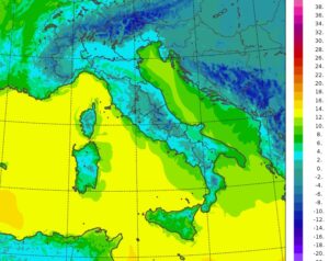 temperature minime oggi italia