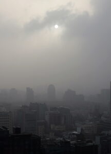 Seul tempesta sabbia