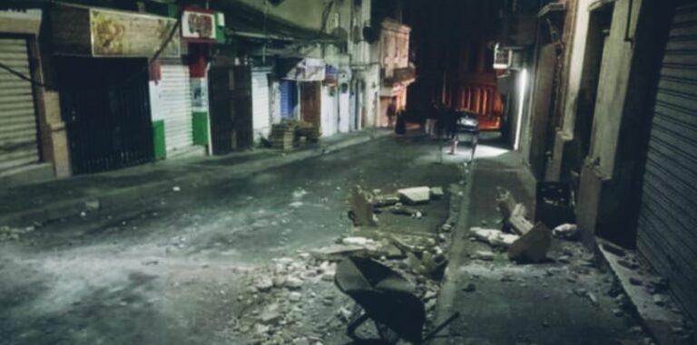 terremoto algeria danni crolli