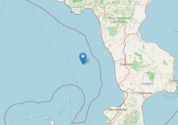 terremoto calabria cosenza