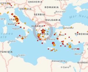 terremoto grecia oggi
