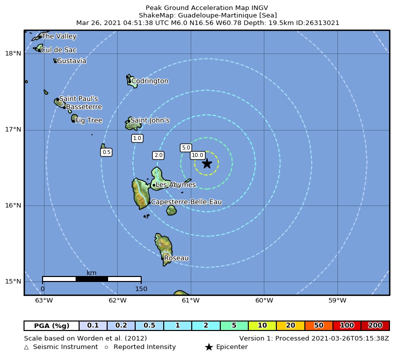 terremoto guadalupa