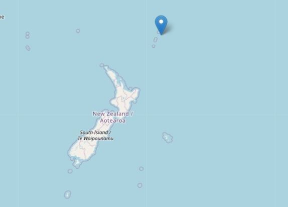 terremoto isole kermadec nuova zelanda