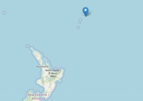 terremoto isole kermadec nuova zelanda
