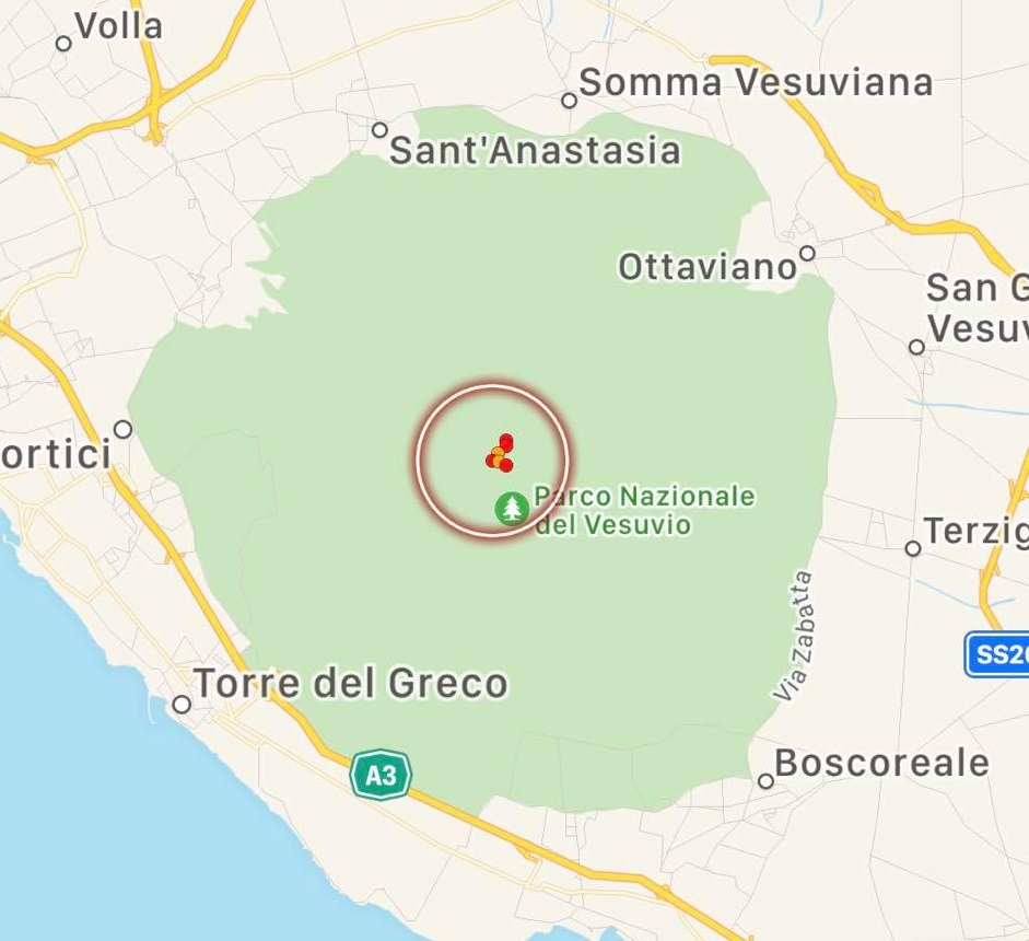 terremoto vesuvio