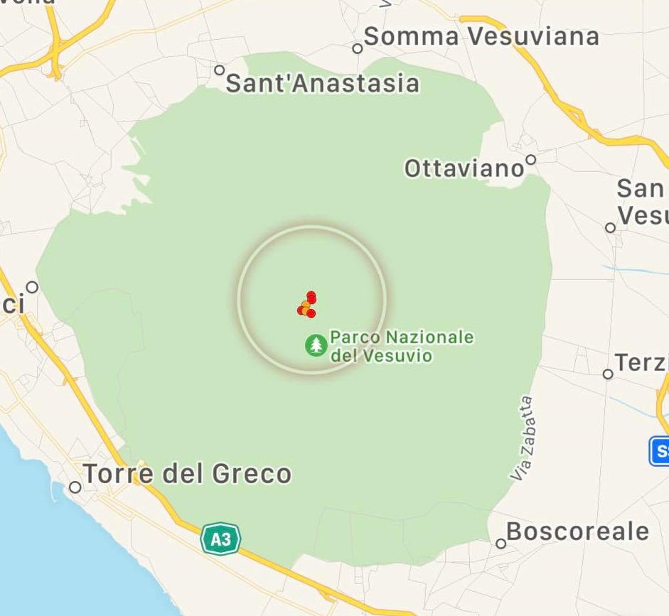 terremoto vesuvio
