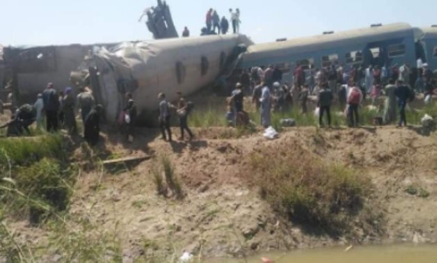 treni egitto incidente