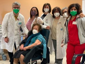 vaccinata 100 anni papardo messina grazia