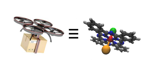 Immagine droni molecolari