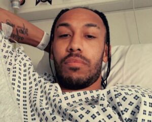 Pierre-Emerick Aubameyang malaria