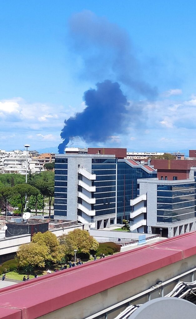 incendio roma
