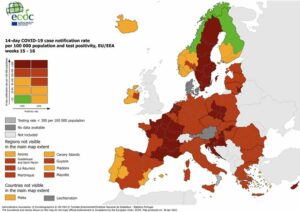 mappa covid ecdc