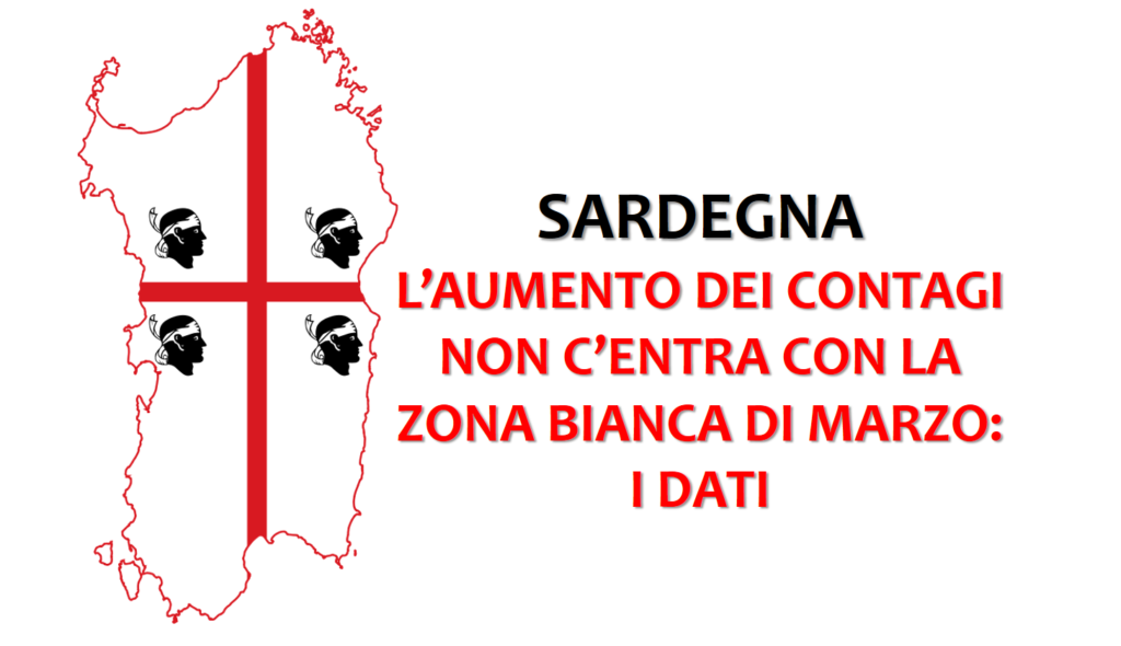 sardegna contagi marzo aprile 2021 zona bianca zona rossa