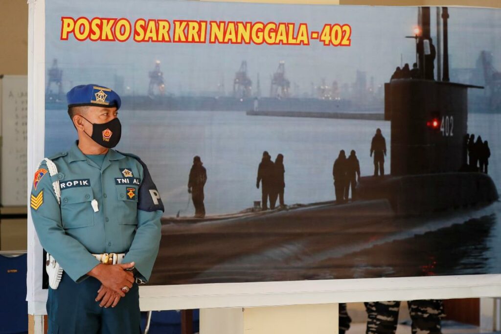 sottomarino scomparso indonesia