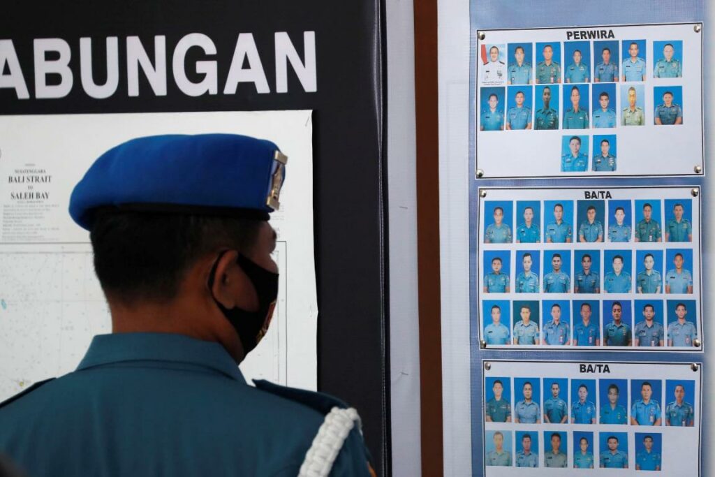 sottomarino scomparso indonesia