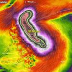 Meteo, il super tifone Surigae di categoria 5 è da record: venti di 305km/h e pressione centrale di 888hPa, è il ciclone tropicale più intenso mai registrato ad aprile