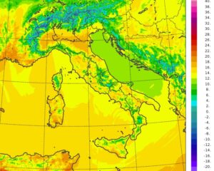 temperature massime oggi