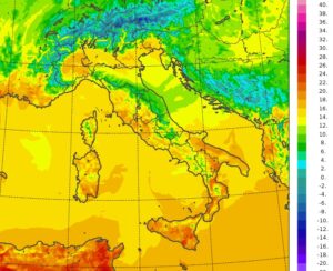 temperature massime oggi