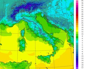 temperature minime oggi italia
