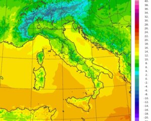 temperature minime oggi italia