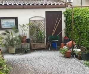 temporale grandine roma