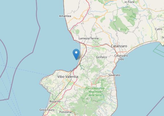 terremoto calabria oggi