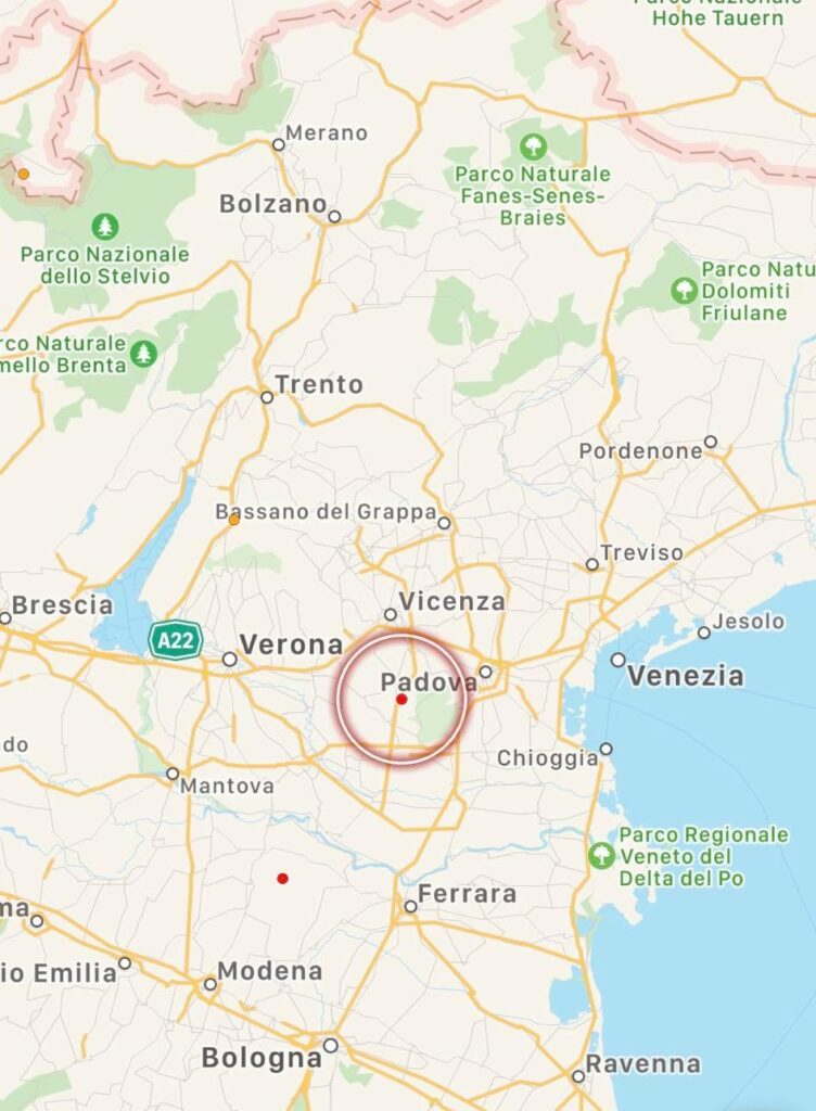 terremoto veneto