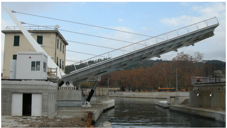 Crollo ponte della Darsena Pagliari - La Spezia