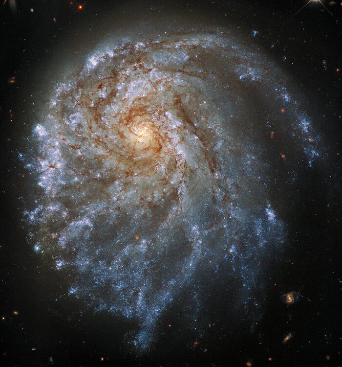 Hubble galassia spirale NGC 2276