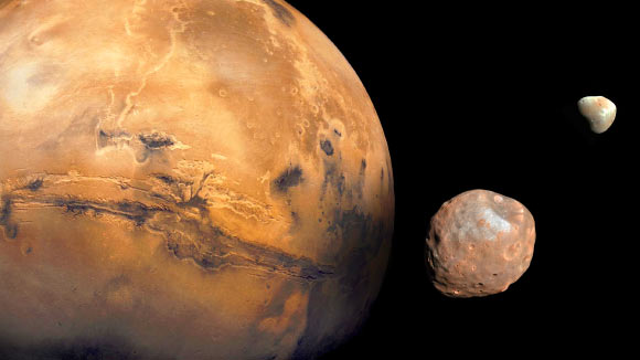 Marte Phobos Deimos