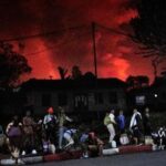 Congo, eruzione del vulcano Nyiragongo: 5 morti durante l’evacuazione, gli abitanti di Goma rientrano a casa