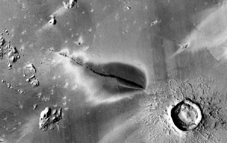 depositi vulcanici marte