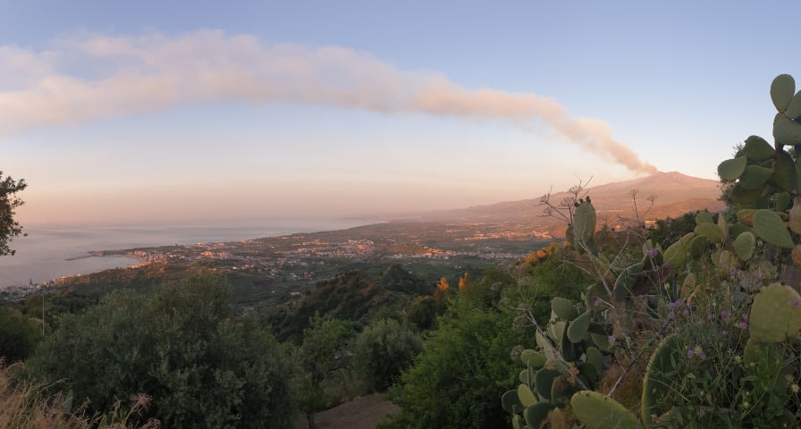 eruzione etna oggi