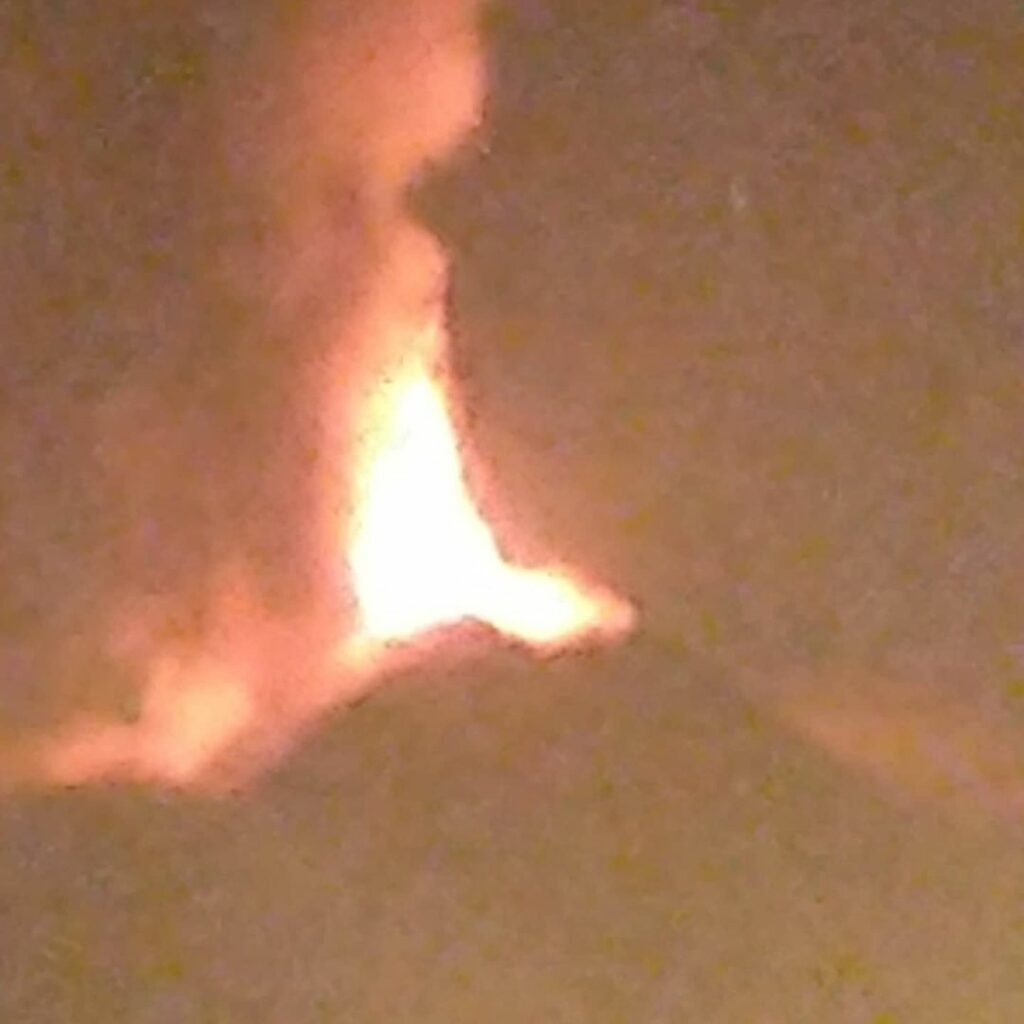 eruzione etna oggi