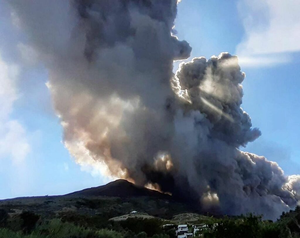 eruzione stromboli