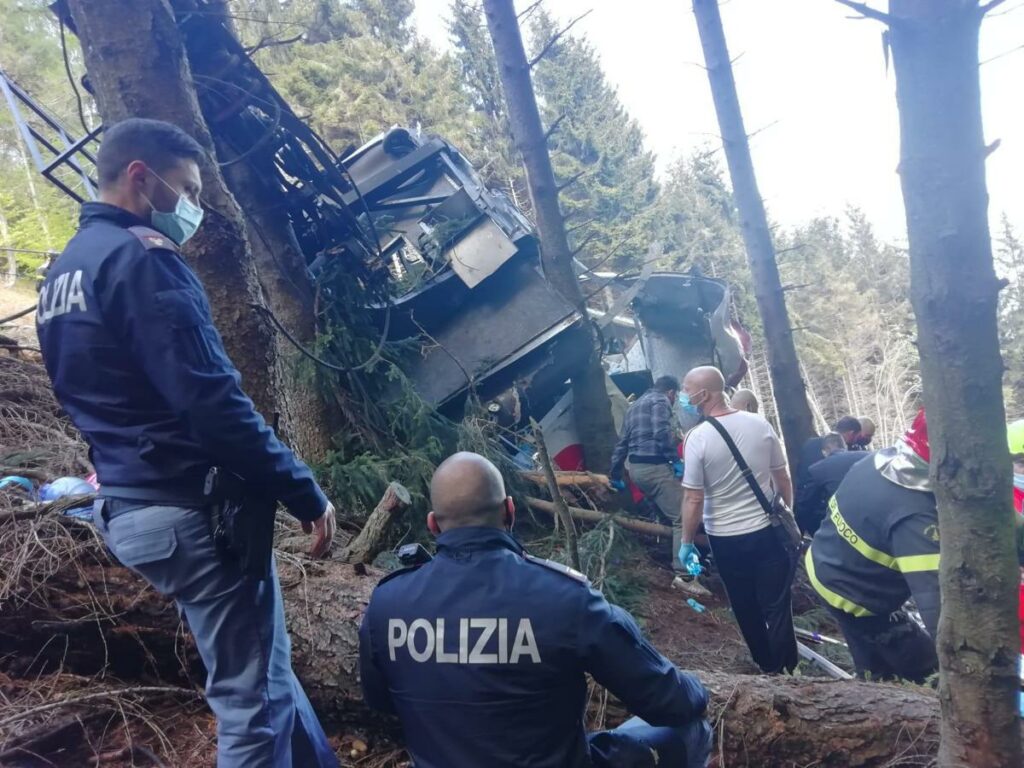 incidente mottarone piemonte