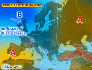 previsioni meteo prima parte di giugno
