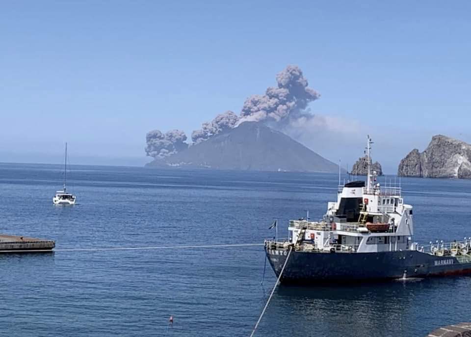 eruzione stromboli