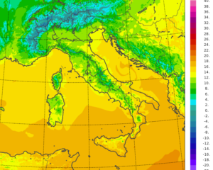 temperature minime italia