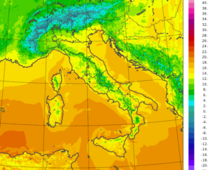 temperature minime oggi