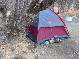 tenda campeggio 