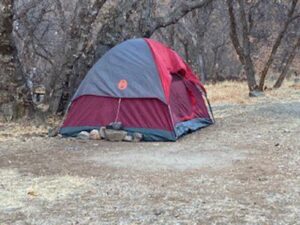 tenda campeggio
