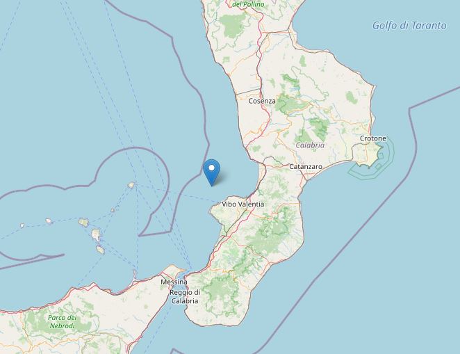 terremoto calabria oggi