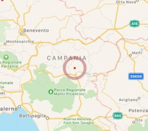 terremoto campania Sant'Angelo dei Lombardi Avellino