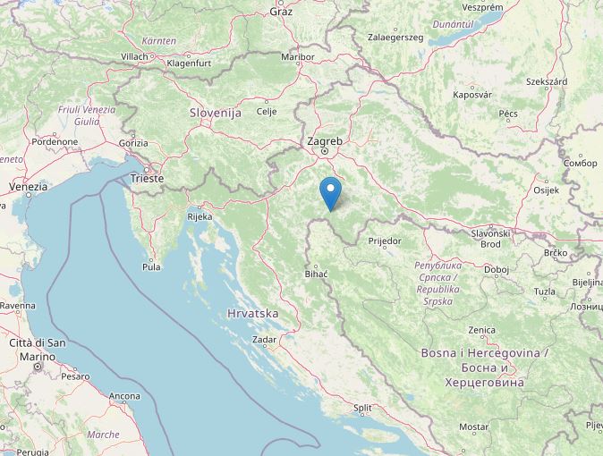 terremoto croazia oggi